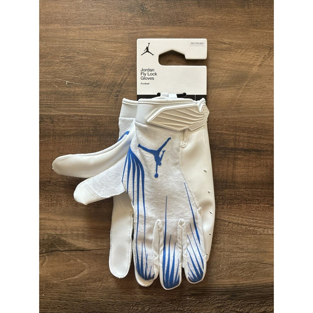 Nike Air Jordan Men’s UCLA Bruins Fly lock Vapor Grip Football Gloves 2XL New